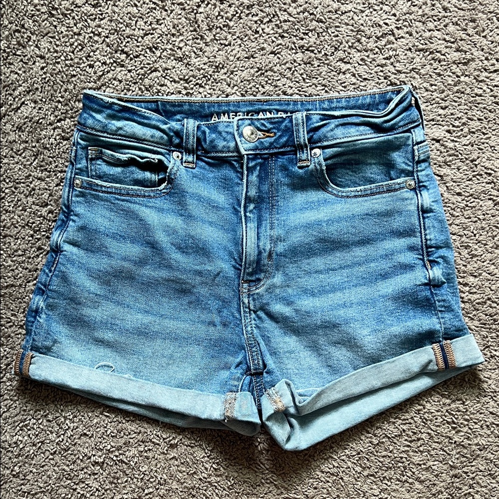 AE Cuffed Mom Shorts